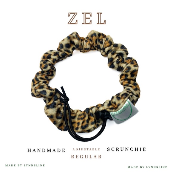 Hand Crafted Accessories - Zel Regular Adjustable lynnsline Scrunchie